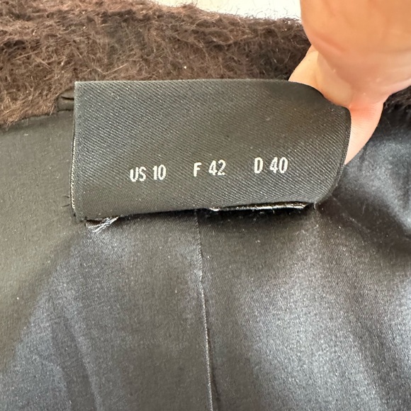 AKRIS ALPACA WOOL JACKET BLAZER Size 10 - Picture 12 of 16